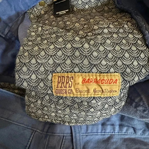 PRPS Straight Barracuda Fit Moto Biker Men’s Jeans - Picture 5 of 9